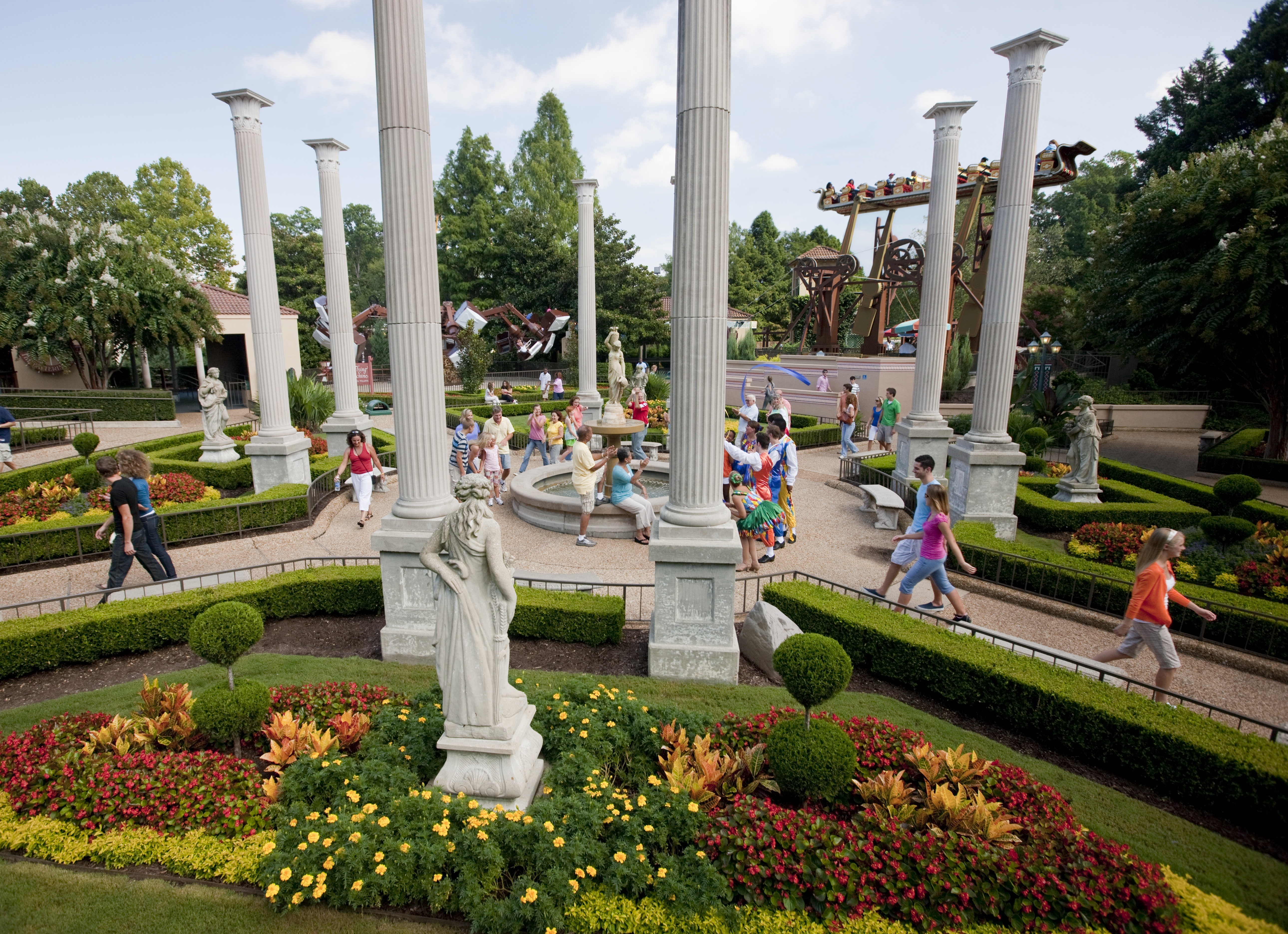 DaVinci's Garden, Busch Gardens Williamsburg, guests