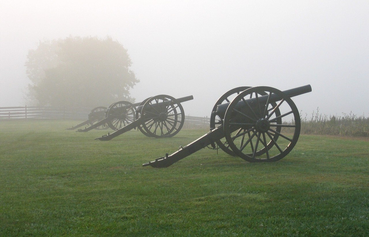 Civil War Cannon - Lookout Mountain - Chattanooga Tennessee Bath