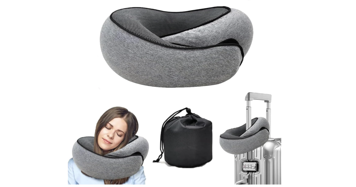 Travel neck pillow