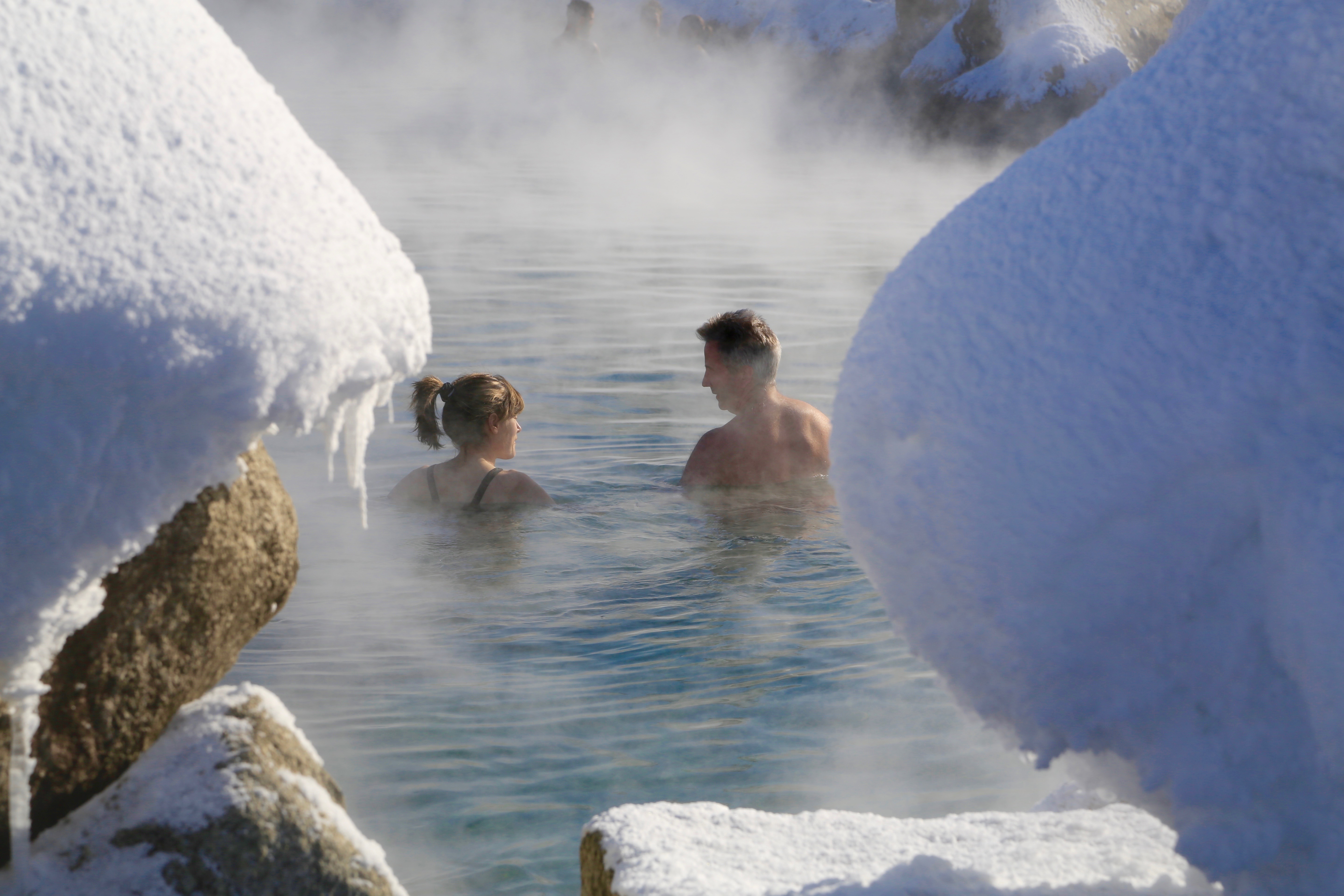 Couple At The Springs