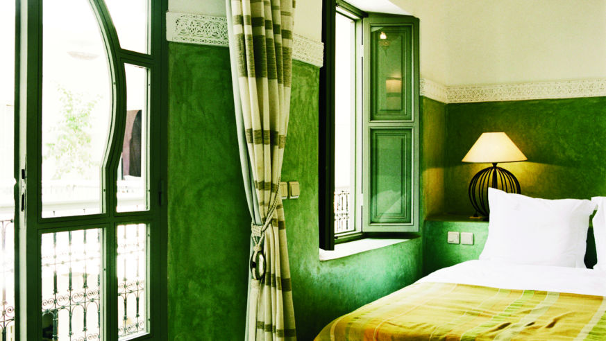 The Origan room at Riad Olema & Spa