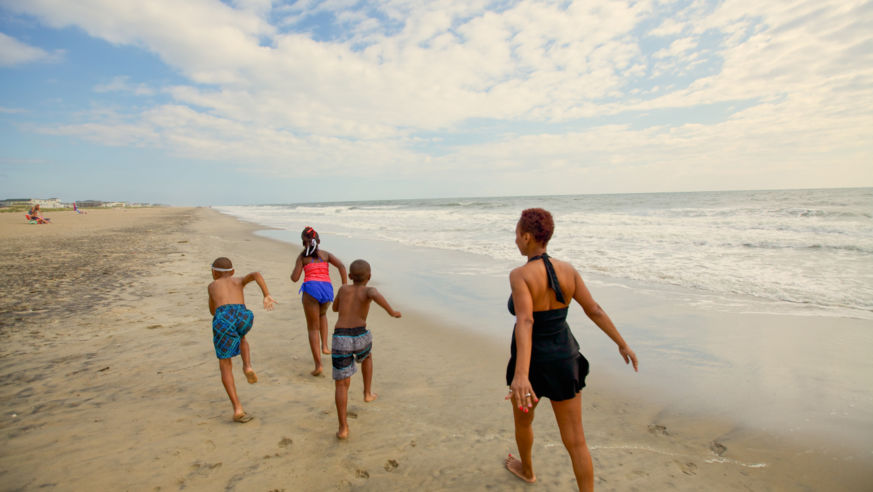 Virginia Beach, Sandbridge Beach, Family