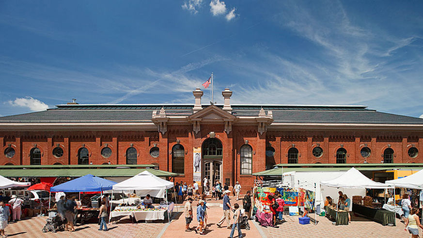 Eastern Market enrance