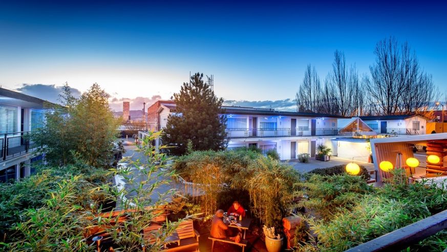 Overview of Jupiter Hotel portland oregon