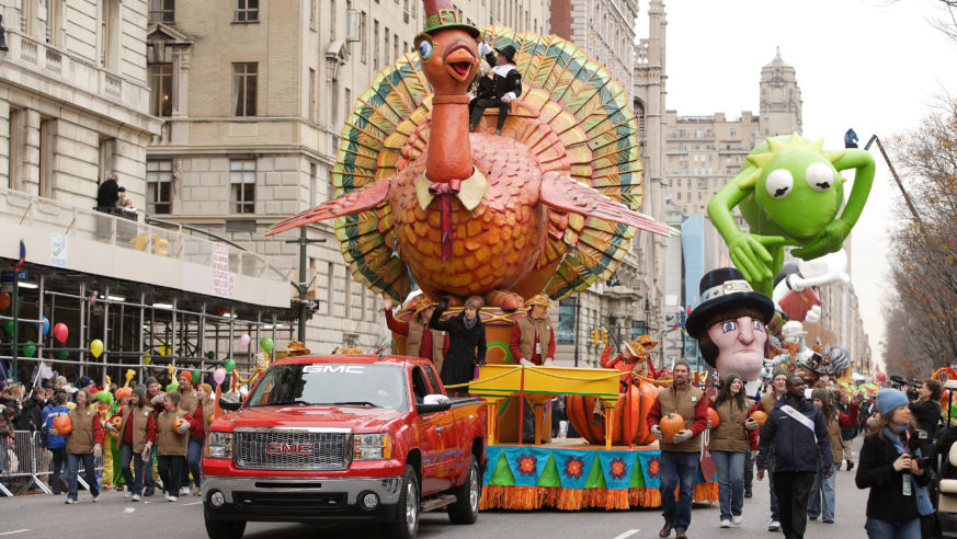 Turkey Float Macy's Thanksgiving Parade
