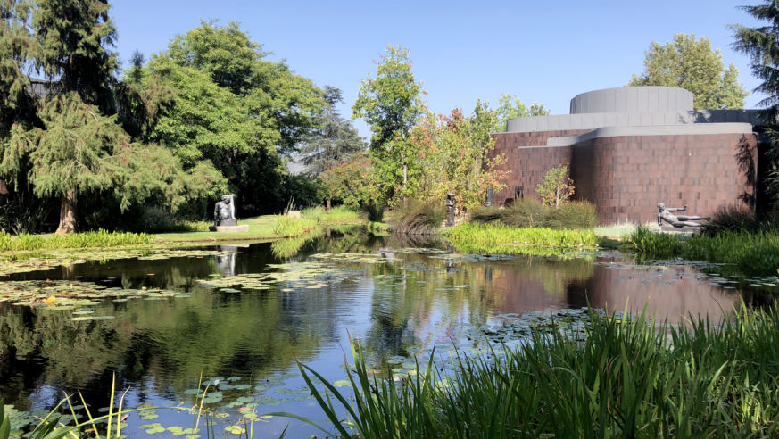 Norton Simon Museum Garden Pond