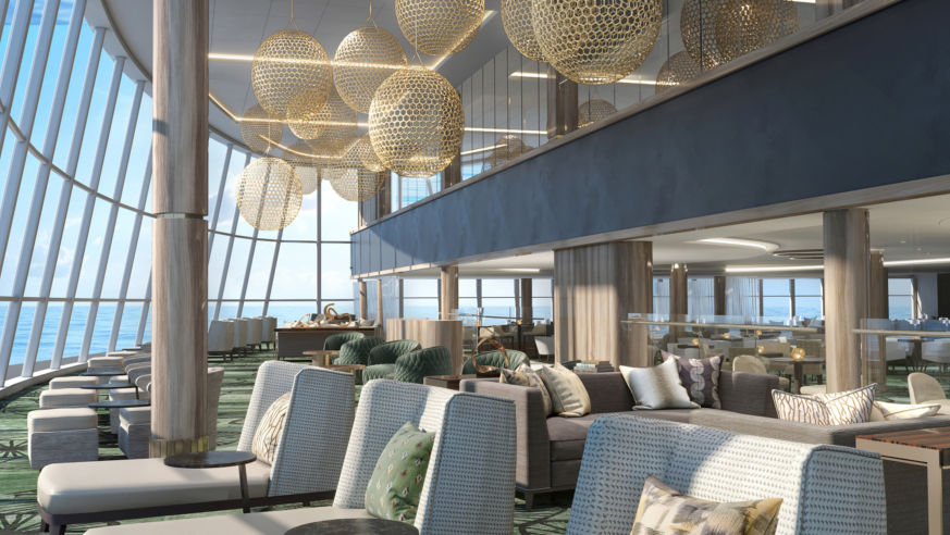 Norwegian Encore Observation Lounge