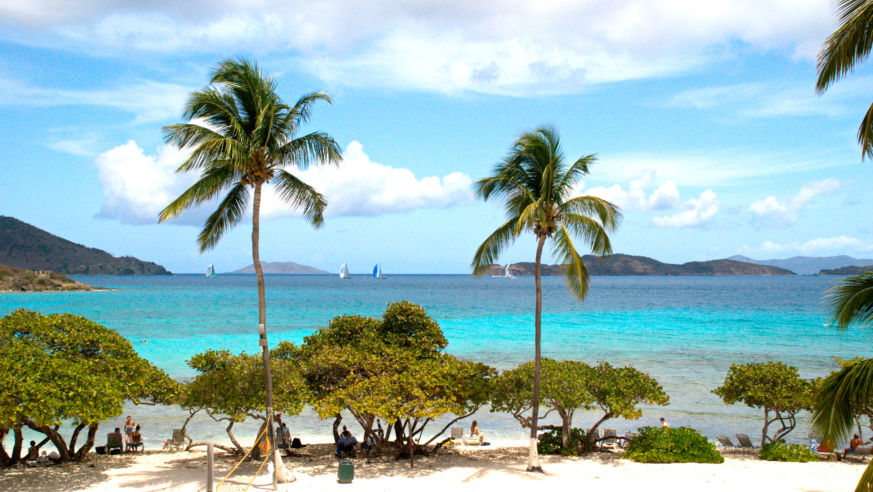 Beach on St Thomas