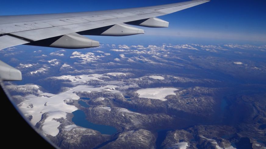 Airplane window
