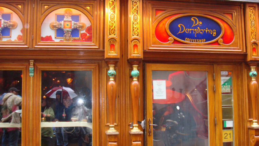 A cafe in Amsterdam