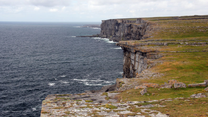 A view of the cliffs on Arranmore Island, Ireland