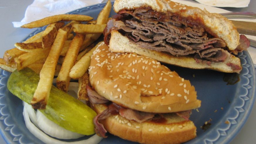 Bar-b-que beef brisket in new mexico