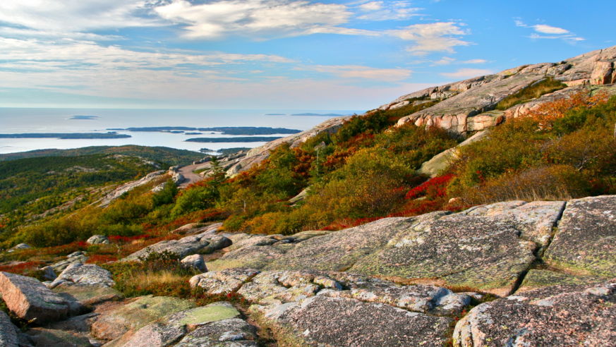 Acadia National Park in the fall