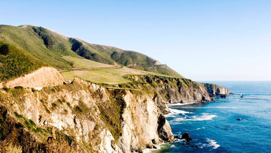 Big Sur along California Highway 1
