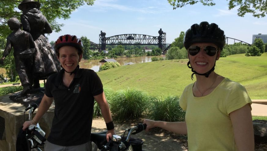 Biking in Little Rock, Arkansas