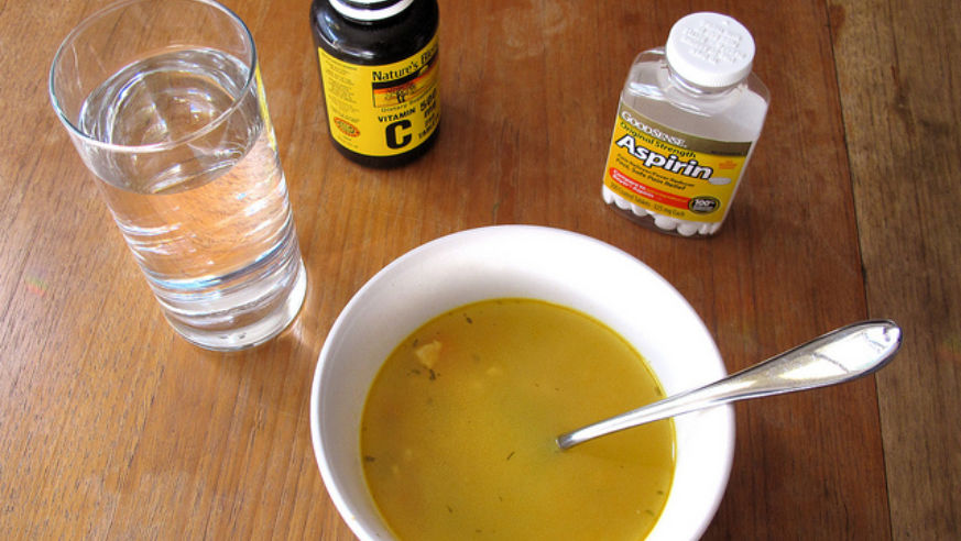 Vitamin C, water, soup, and aspirin will make you feel better. So will these apps.