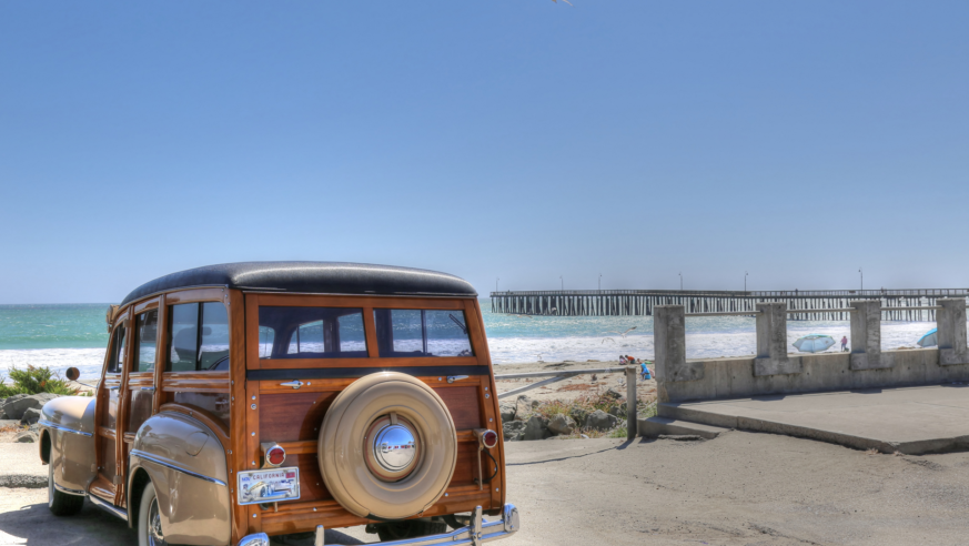 A beautiful beach along California Highway 1