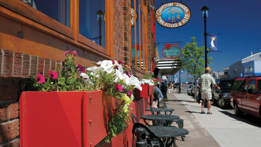 Downtown Grand Marais, MN