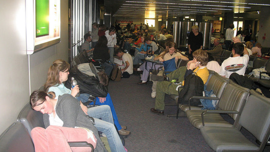 Delays at the airport