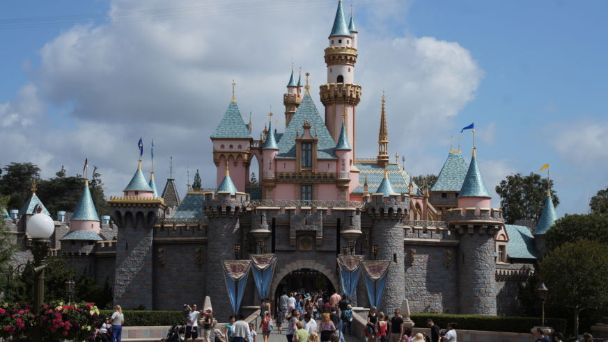 A view of Disneyland's Sleeping Beauty Castle.
