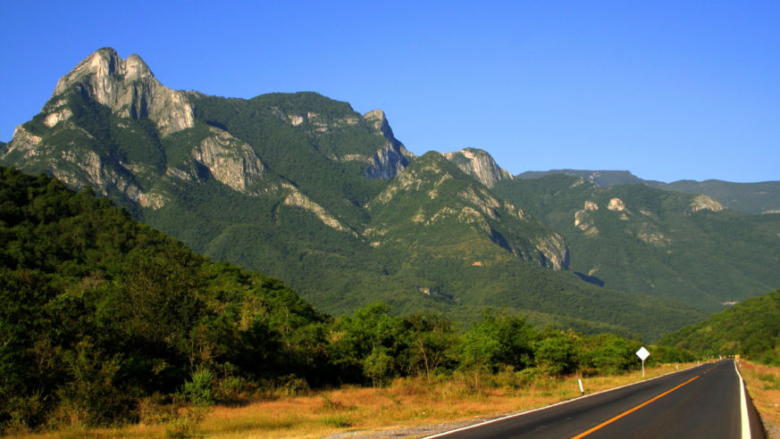 Mountains in Nueva Leon, Mexico