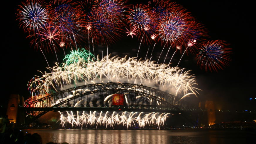 New Year's Eve in Sydney Australia