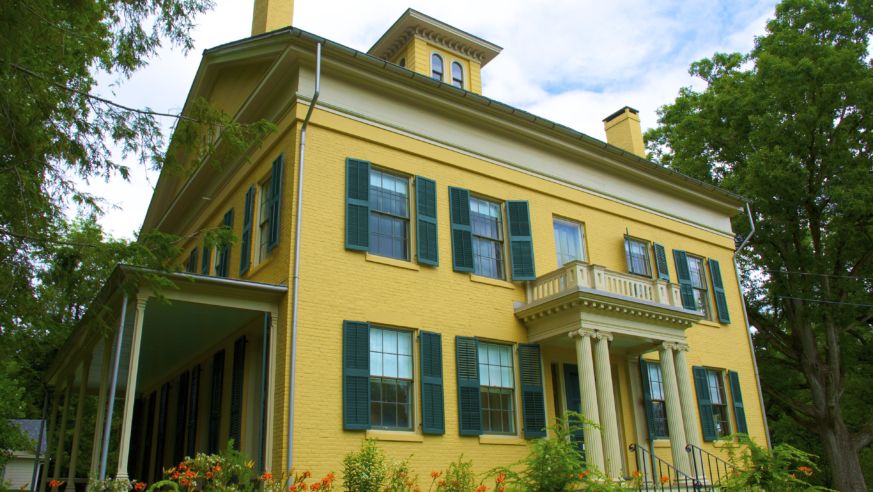 Yellow house