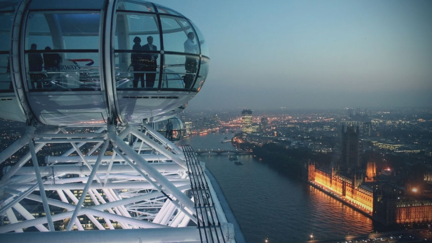 London Eye in London