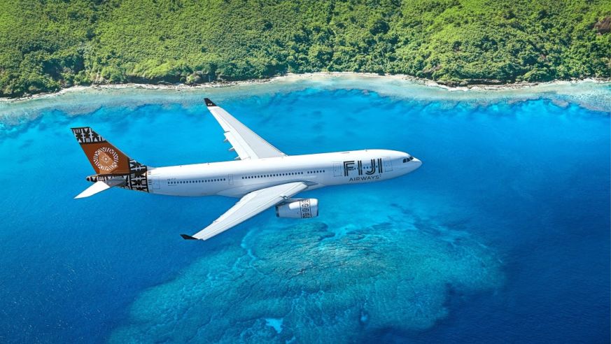 Fiji from above