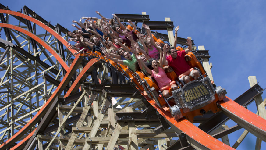 Goliath at Six Flags Great America in Chicago