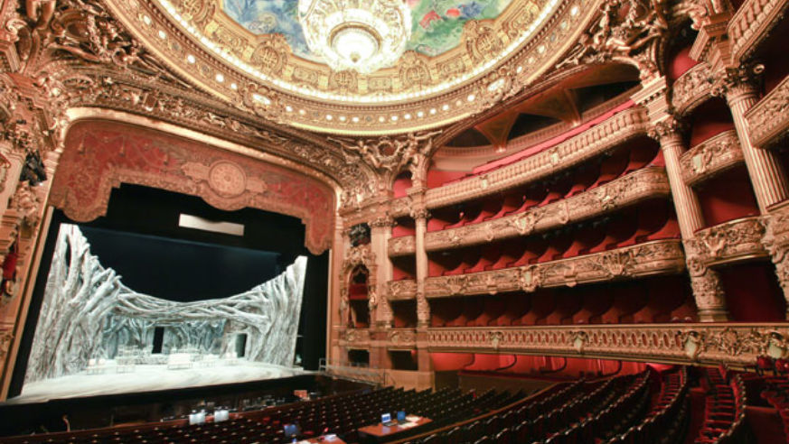 The Paris Opera's Palais Garnier theater