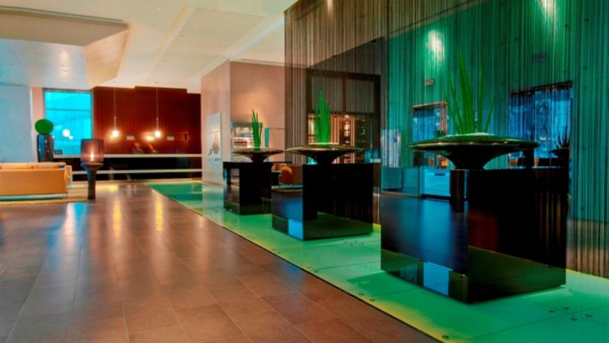 The UNA Hotel in Modena, Italy.