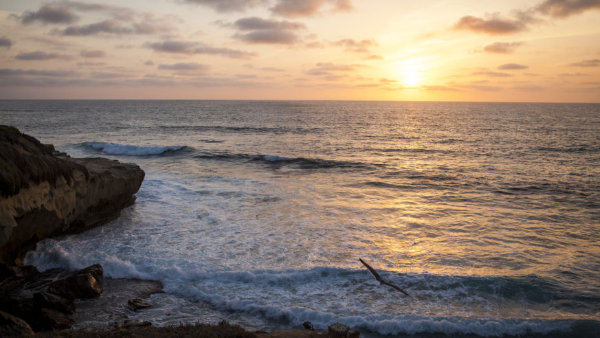 California sunset
