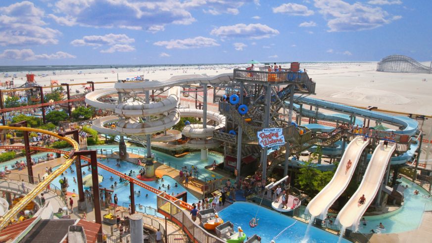 Morey's Piers Raging Waters in Wildwood, New Jersey