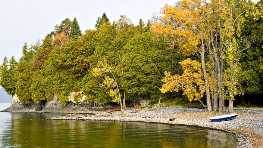 Vermont Coast of Lake Champlain
