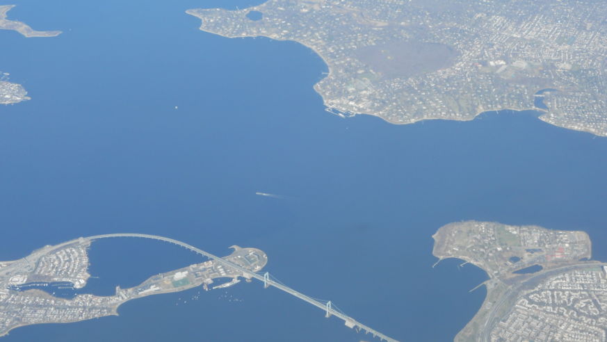 Long island from the air