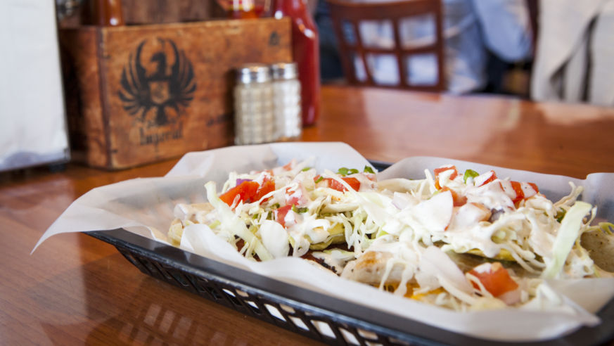 Fish tacos in San Diego