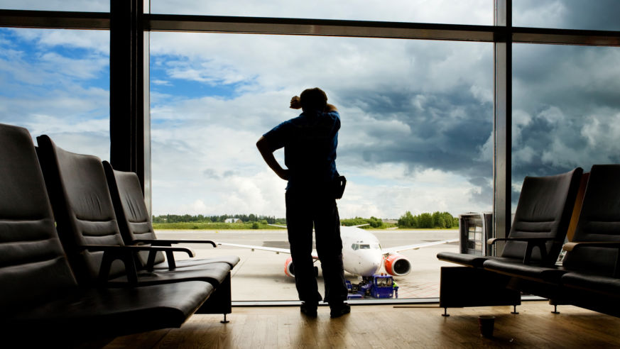 waiting for boarding