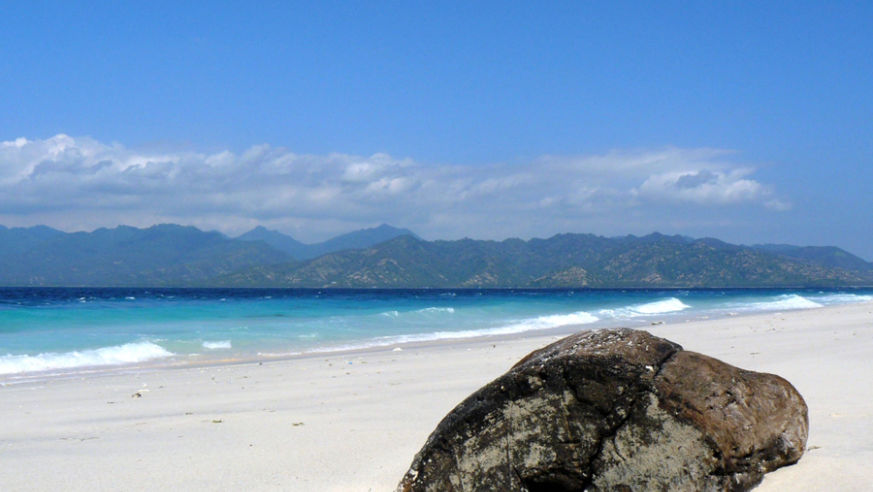Meno Beach in the Gili Islands