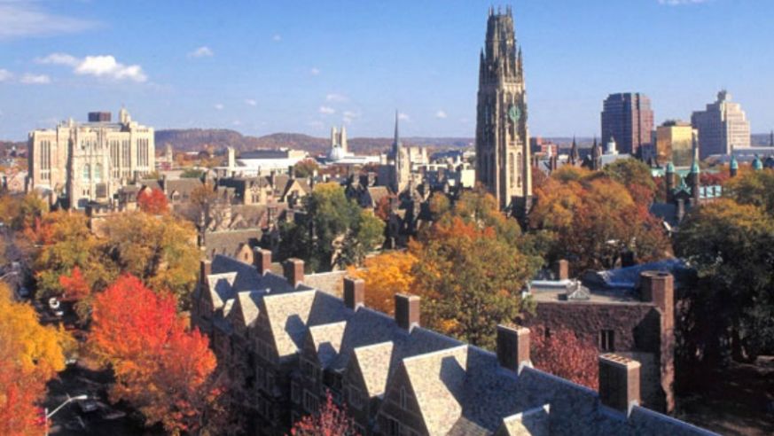 New Haven Connecticut in the fall