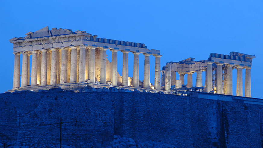 Parthenon sunrise