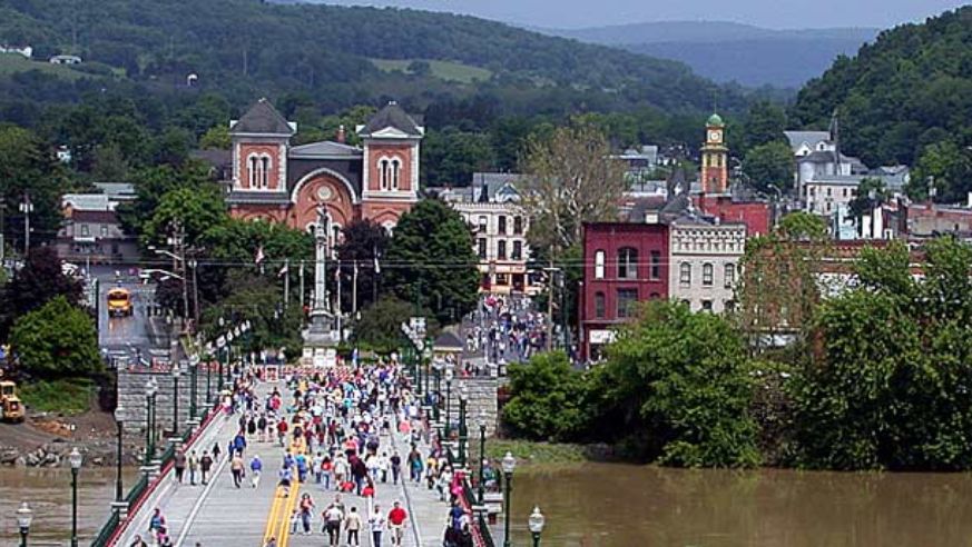 Strawberry Festival in Owego, N.Y.
