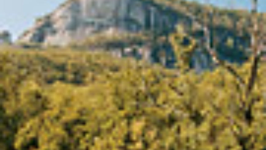 Entrance to Chimney Rock