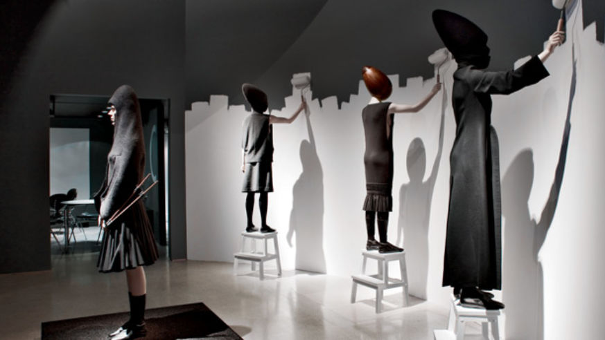 The recent Hussein Chalayan exhibit at London's Design Museum