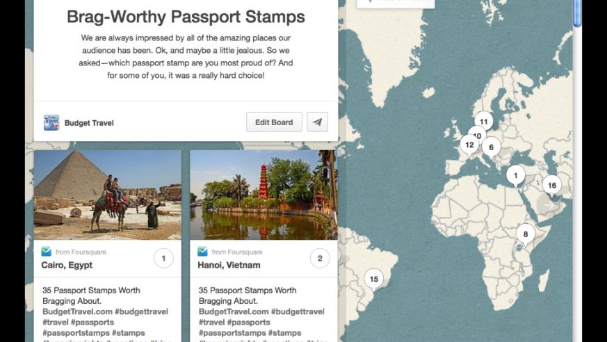 Social media sites like Pinterest are making it easier to plan—and take—your dream vacation.