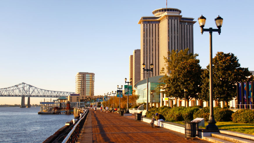 Riverwalks_New Orleans_Sunset