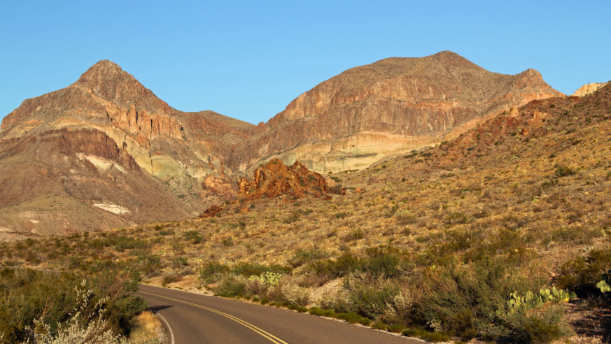 Ross Maxwell Scenic Drive, Big Bend National Park, Texas