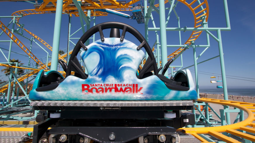 Santa Cruz Boardwalk in California