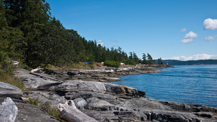 Ruckle Park on Salt Spring Island in British Columbia