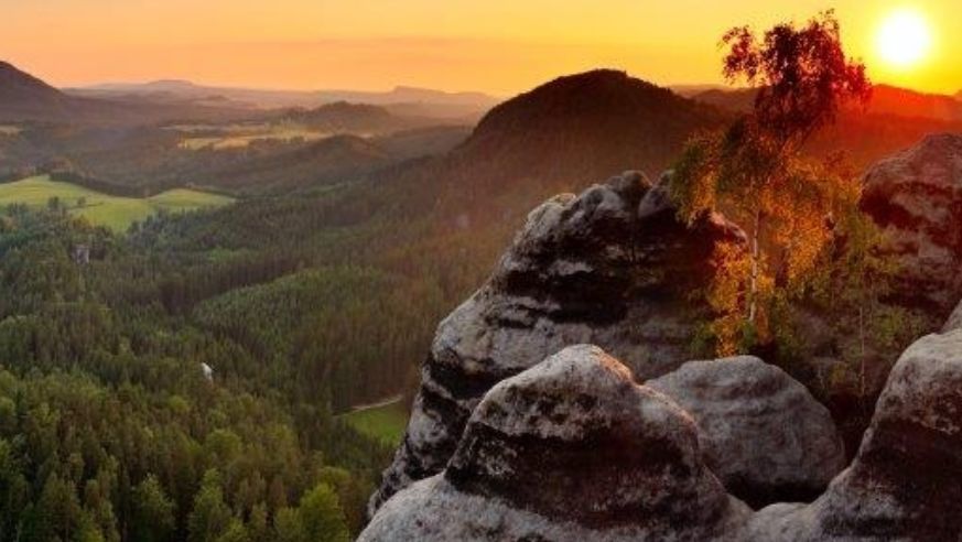 Saxon Switzerland in Germany